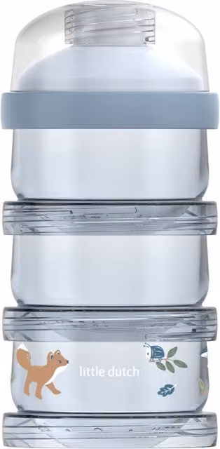 Little Dutch Mio Milk Powder Tower Forest Friends in Blue
