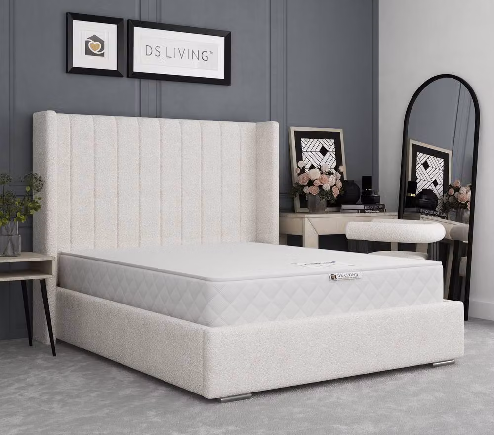 DS Living Soothe Ortho Reflex Aurora Spring Mattress, Medium Firm, Small Single, White – 3