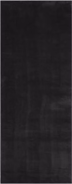 Berkfield Home HUARTE Black Short Pile Washable Rug, W: 80 cm, L: 200 cm – 1