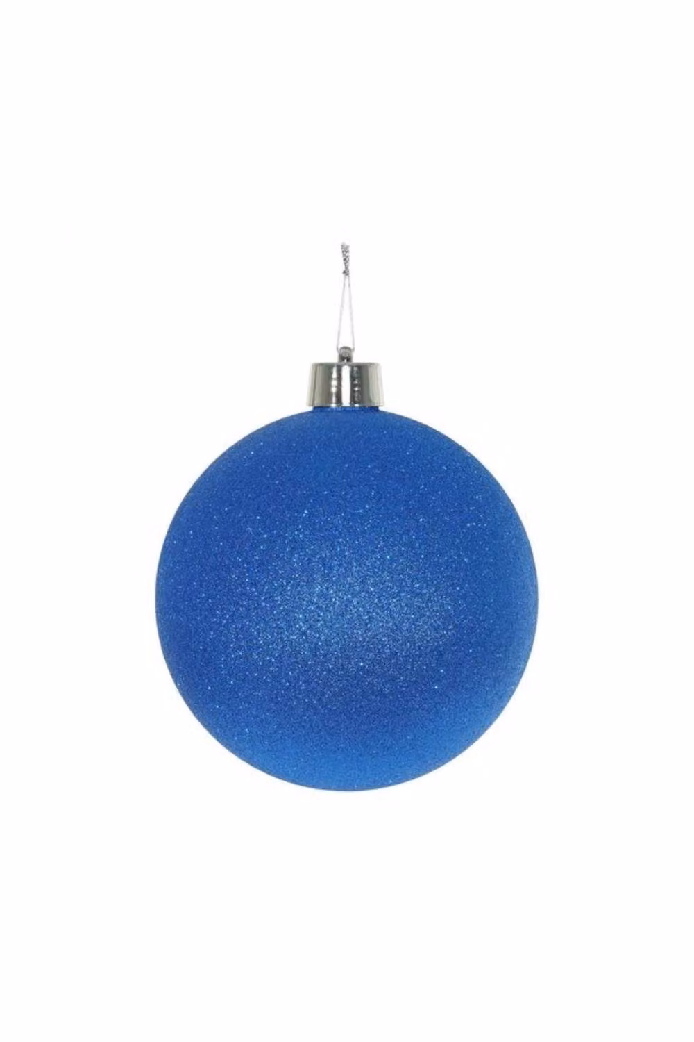 KDMD Blue Glitter Shatterproof Christmas Bauble, Diameter: 20 cm – 2