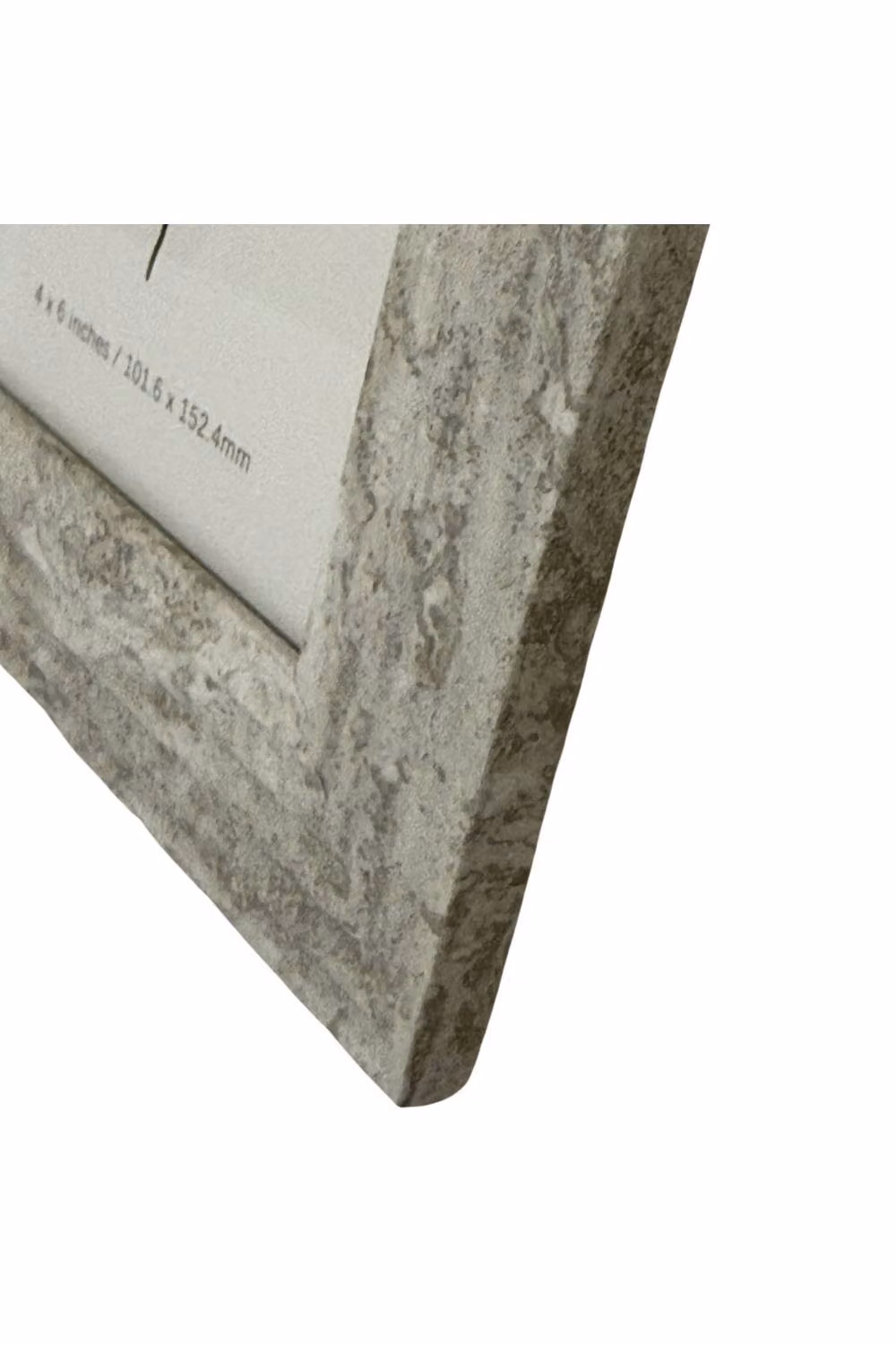 KDMD Kust Single Rectangular Coastal Textured Photo Frame in Grey with Driftwood Finish – 2