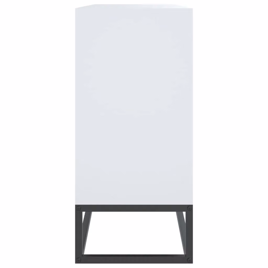 Berkfield Home White Classic Sideboard in Engineered Wood W/D/H: 105 x 30 x 65 cm – 3