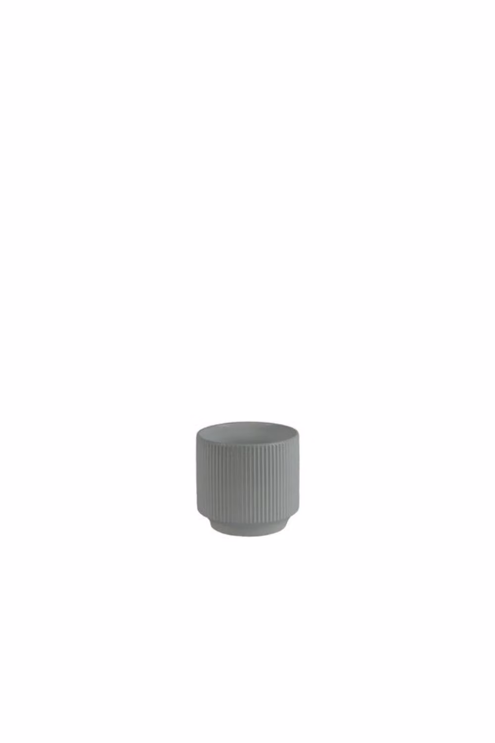 KDMD Hortus Tokyo Pot in Glossy Grey, 3 Pack, W/D/H: 13 x 12 cm – 2