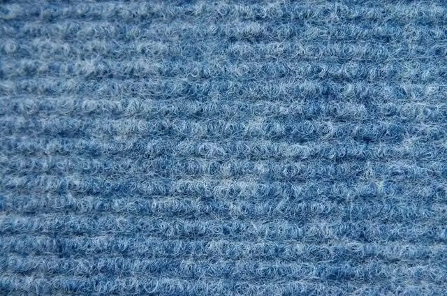 RugsX Malta Wall-To-Wall Rug in Blue, W: 400 cm, D: 350 cm