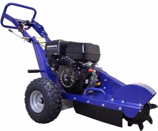 TMech 13HP Gas Stump Grinder in Blue