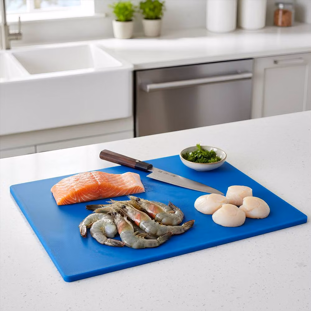 Argon Tableware Blue Plastic Rectangular Chopping Board W: 45 cm, D: 30 cm – 4