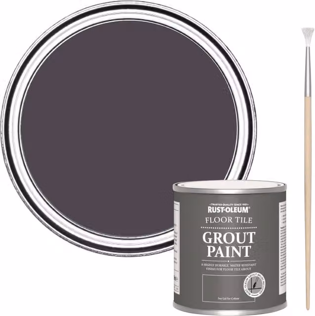 Rust-Oleum Floor Grout Paint in Grape Soda Purple, 250 ml