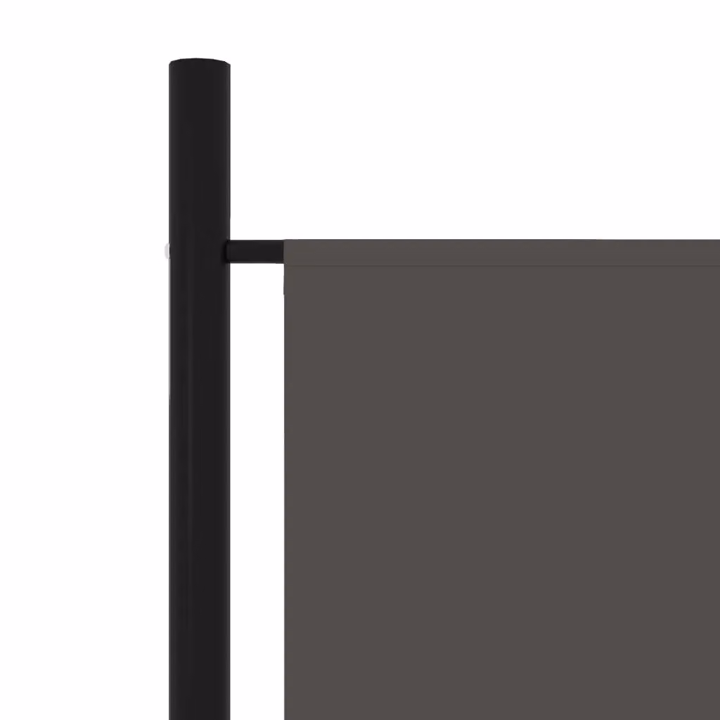 Berkfield Home 3-Panel Modern Room Divider in Anthracite and Black, W: 150 cm, H: 180 cm – 4