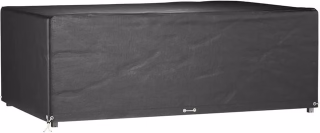 Berkfield Home Durable Garden Furniture Covers, 2 Pack, Black, W/D/H: 213 x 132 x 75 cm