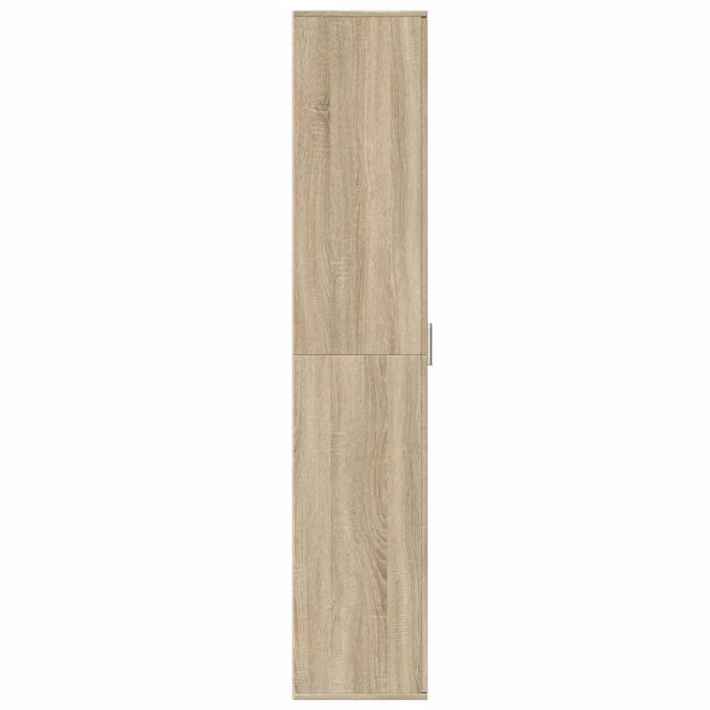 Berkfield Home Sonoma Oak Highboard in Light Oak, W/D/H: 60 x 35 x 180 cm – 2