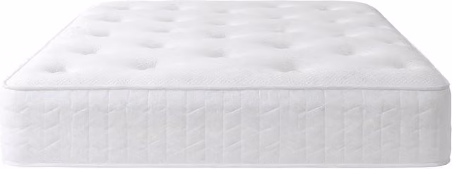 Sloomy Balmoral Open Coil Springs Comfort Layers Mattress in White, Size: Small Double, W/D/H: 120 x 200 cm