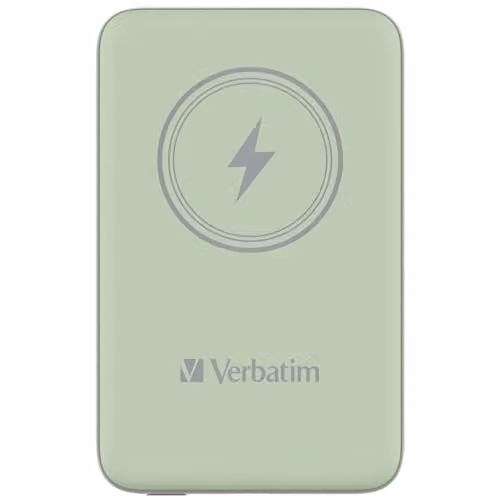 Verbatim Charge'n'Go Magnetic Power Bank 10000mAh 15W PD20W USB-C Green – 1