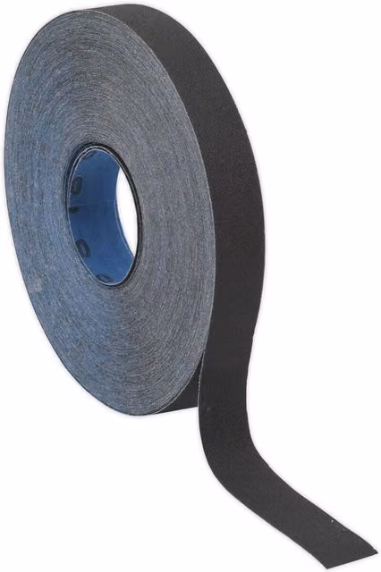 Loops Blue Twill Emery Roll 80 Grit 25mm x 25m