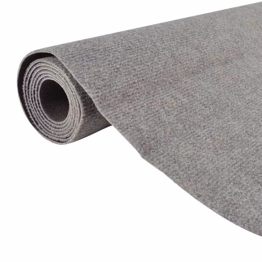 Berkfield Home Grey Round Washable Polyester Carpet Runner, Diameter: 60 cm – 2