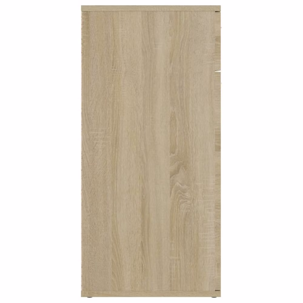 Berkfield Home Sonoma Oak Sideboard in Beige, W/D/H: 80 x 36 x 75 cm – 2