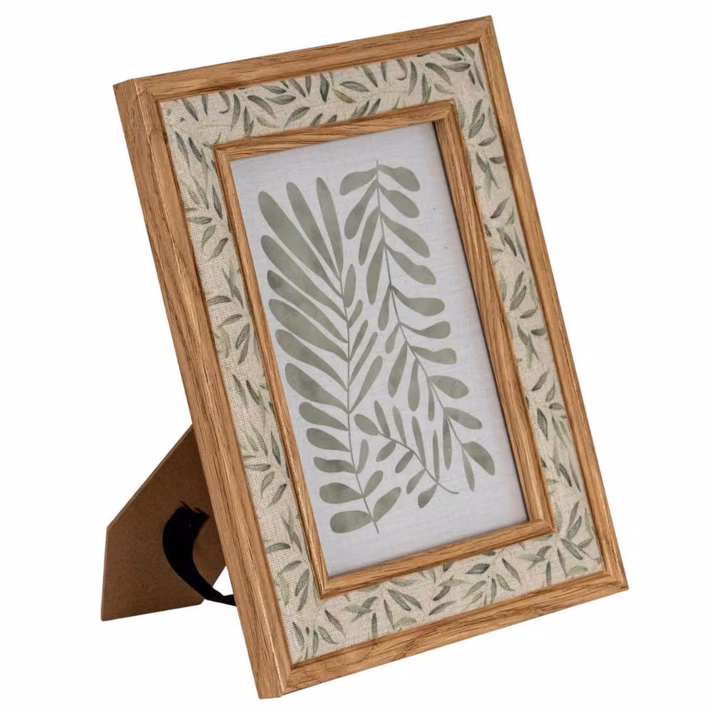 Hill Interiors Tundra Single Rectangular Wood Photo Frame in Brown – 3