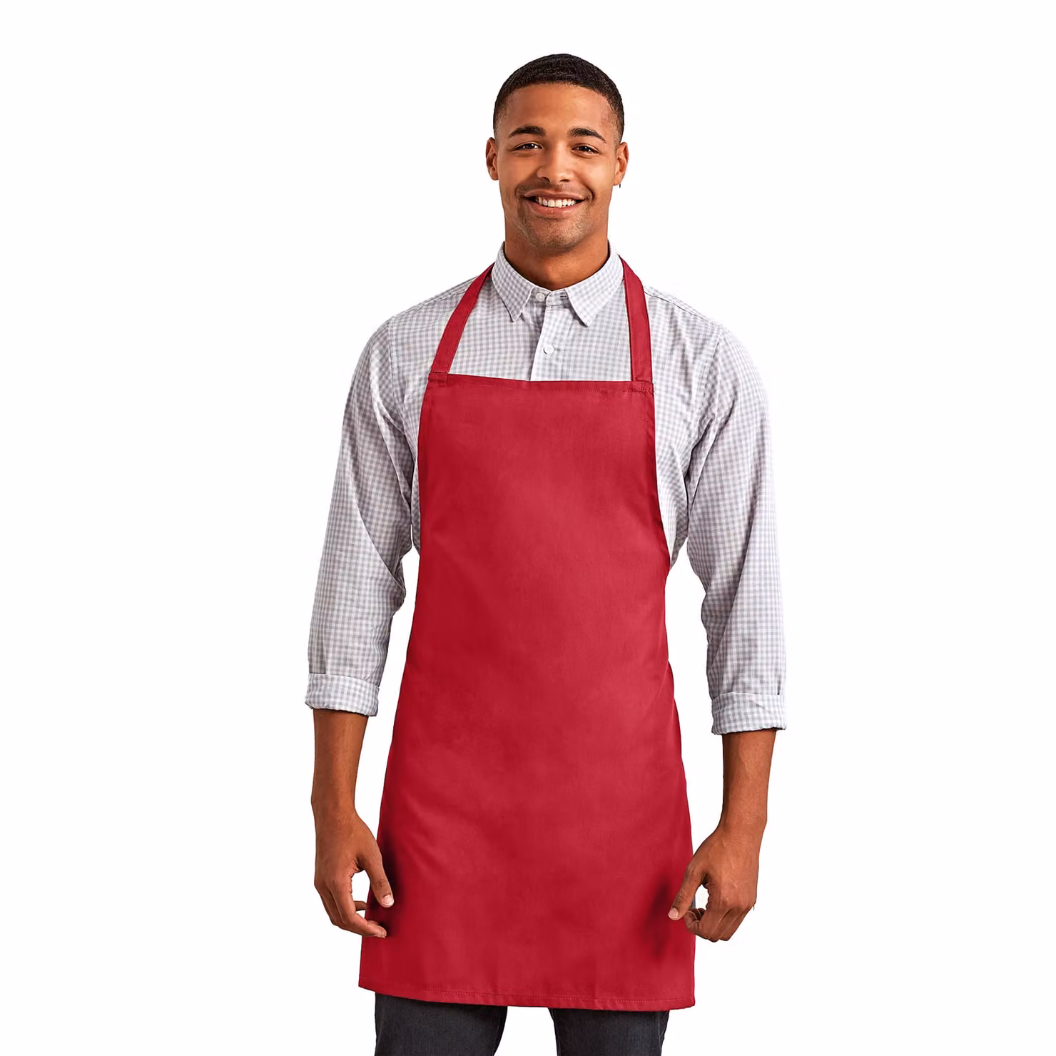 Premier Essential Full Apron in Red – 2