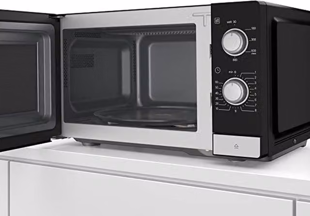 Bosch Freestanding Stainless Steel Microwave in Black
