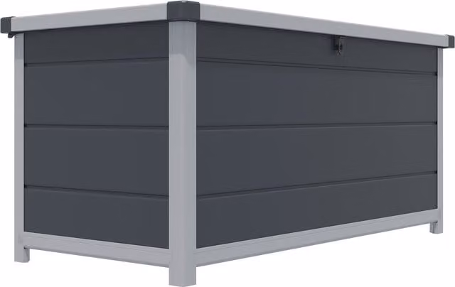 Rowlinson Airevale Modern Plastic Cushion Box in Grey