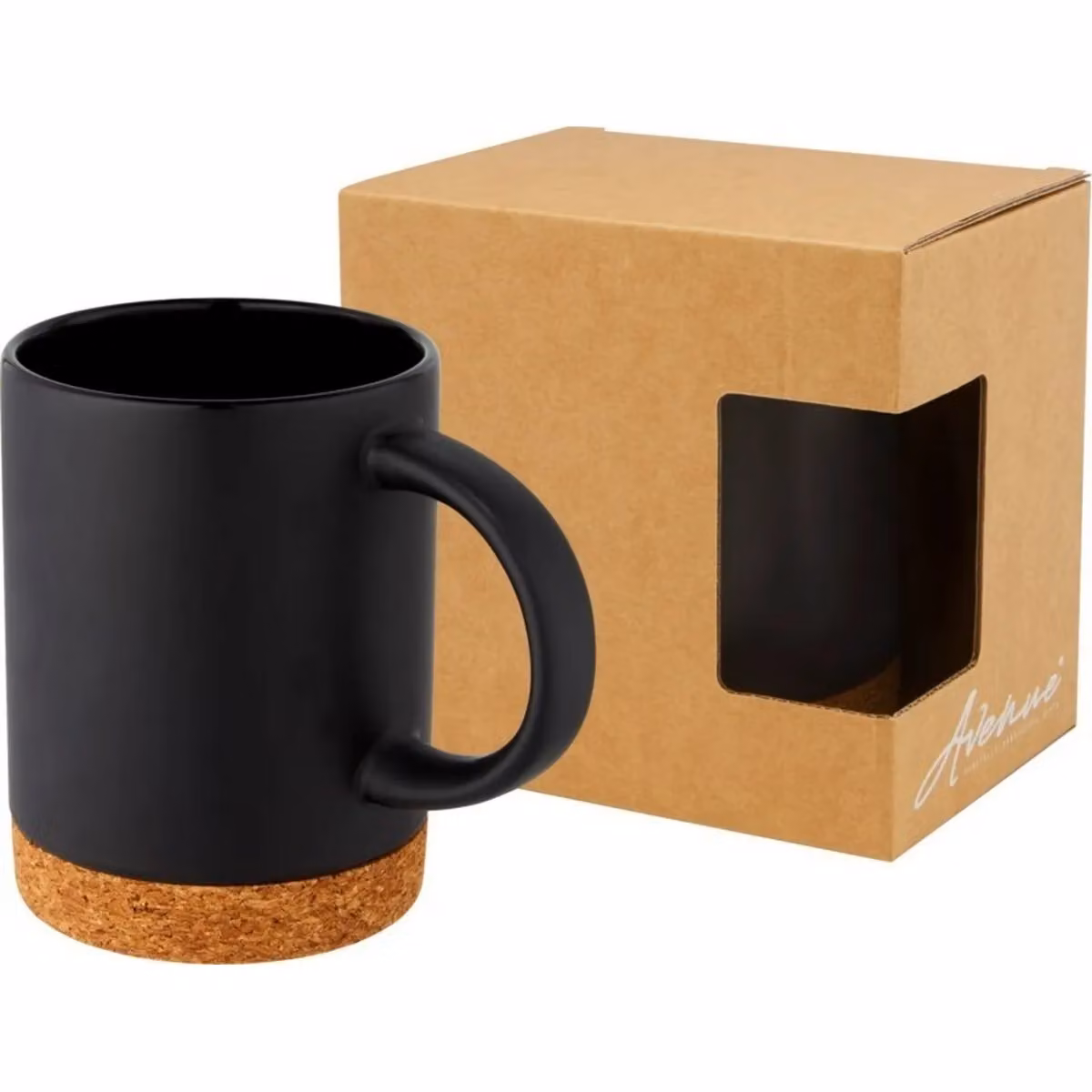Avenue Neiva Black Ceramic Mug, 425ml – 2