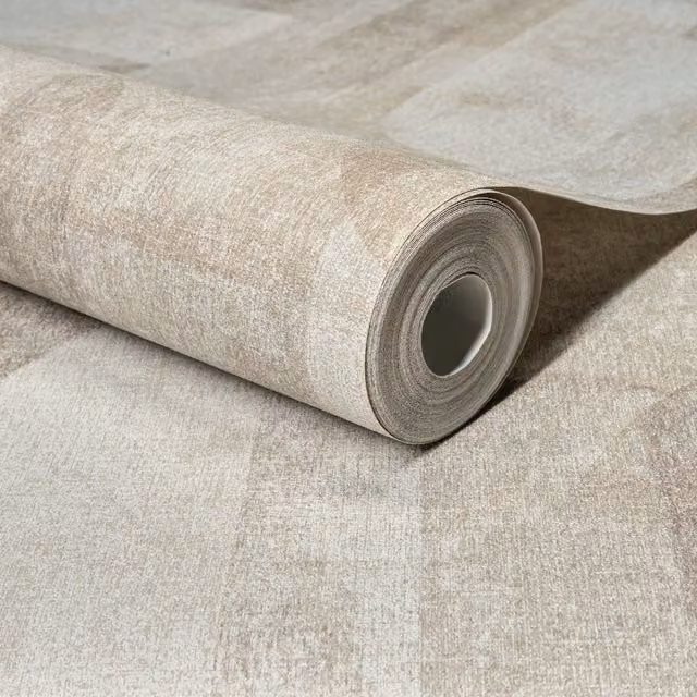 Grandeco Geo Wallpaper in Neutral Grey