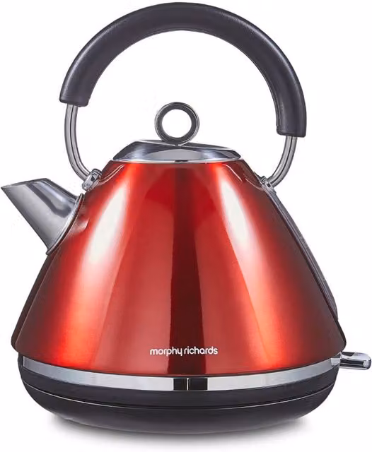 Morphy Richards Accents Pyramid 1.5 l Kettle in Red