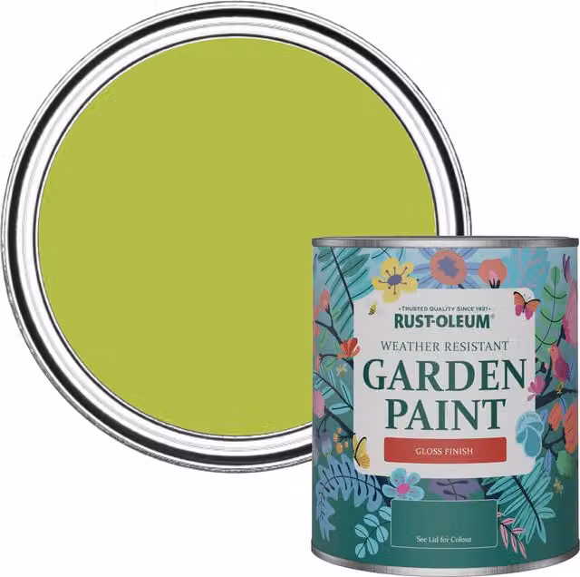 Rust-Oleum Garden Paint in Gloss Finish, Green, 0.75 l