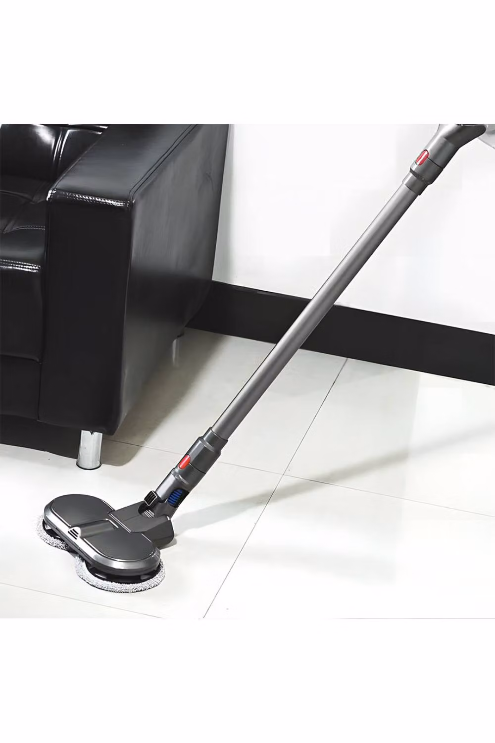 KDMD Quick Release Wand Tube Pipe Compatible with Dyson V7 V8 V10 in Silver – 3