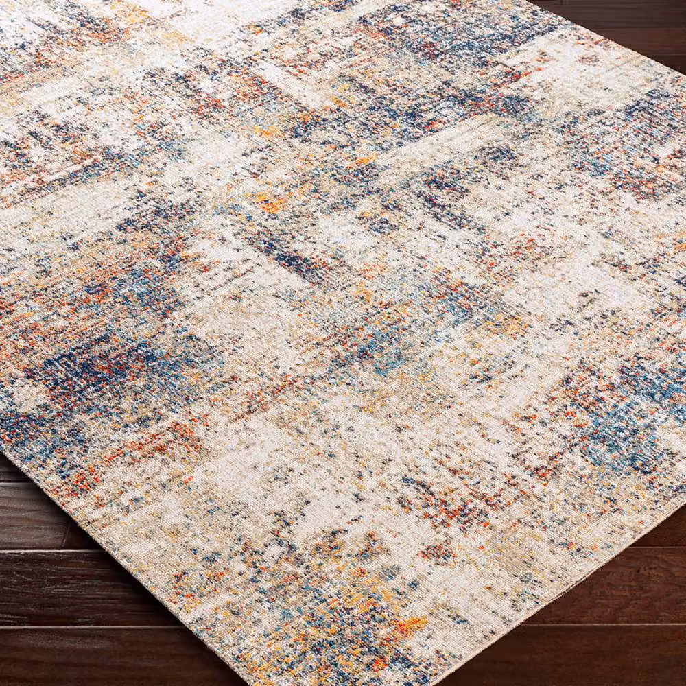 Livabliss Huntington Beach Modern Abstract In & Outdoor Rug, Multicolour Blue and Red, W: 160 cm, D: 215 cm – 3
