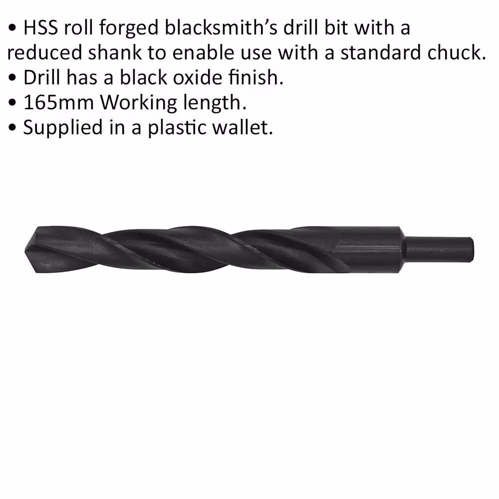 Loops HSS Twist Drill Bit, Black, 24 x 23 mm – 2