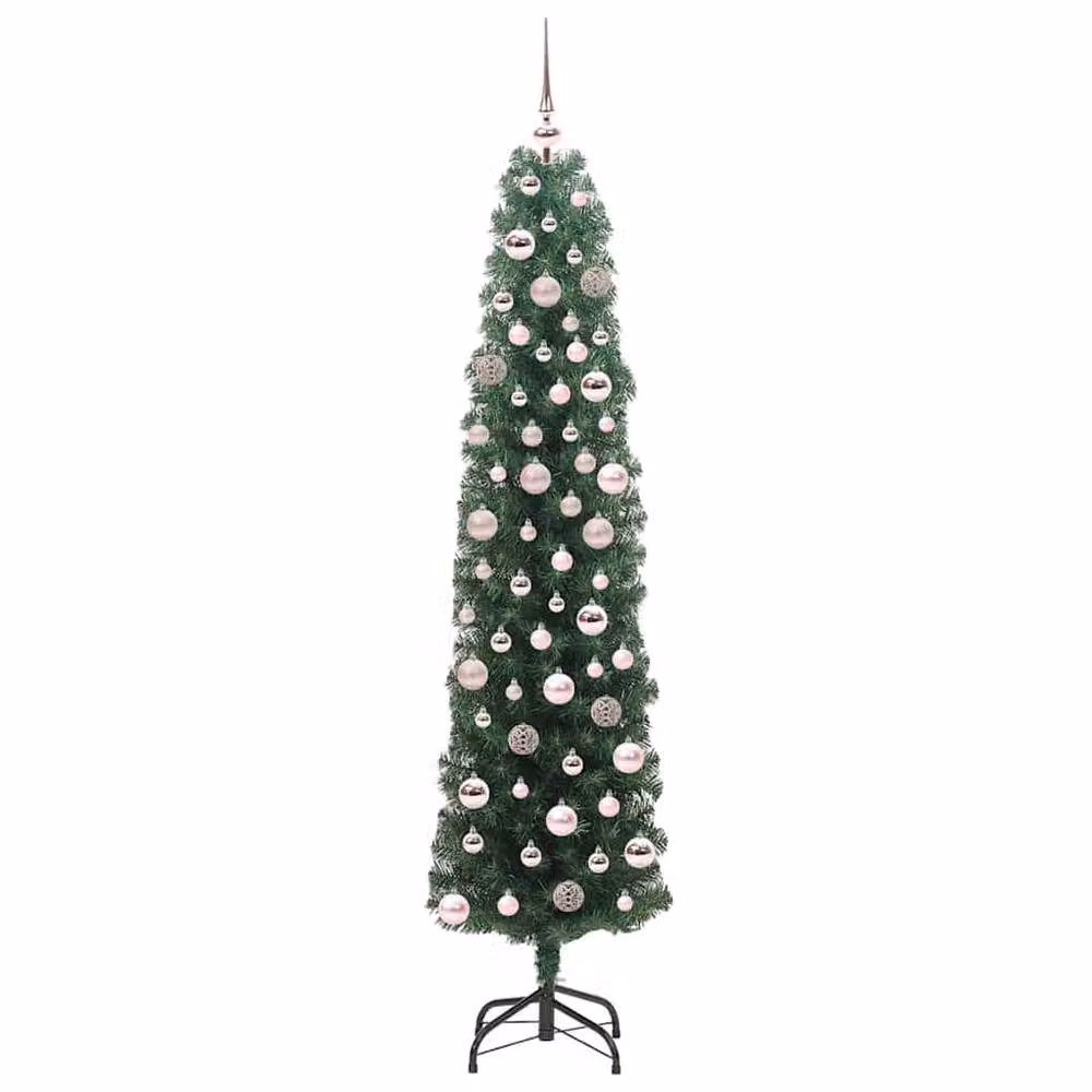 Berkfield Home Artificial Christmas Tree with 300 LEDs in Green, Height: 180 cm – 2