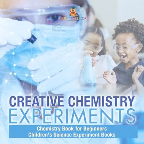 Baby Professor Creative Chemistry Experiments Science Book for Beginners in Multicolour