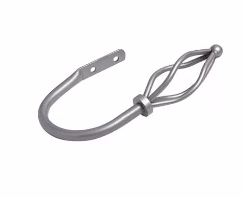 Speedy Metal County Crown Holdback Bracket, Pack of 2, Silver