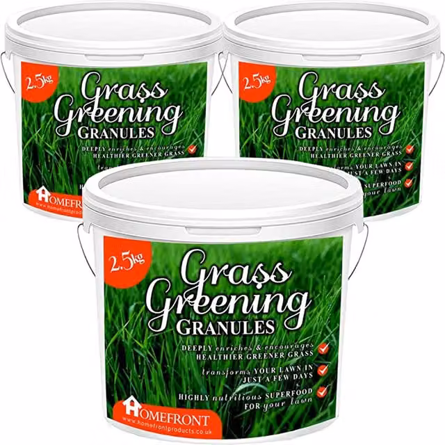 Homefront Grass Greening Granules Plant Tonic, Green, 2.5 l