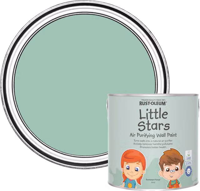 Rust-Oleum Little Stars Air-Purifying Wall Paint in Enchanted Forest Green, 2.5 l