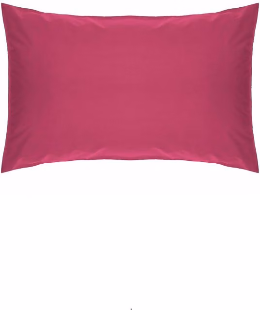 Belledorm Pink Housewife Pillowcase, 200 Thread Count Cotton Polyester Percale