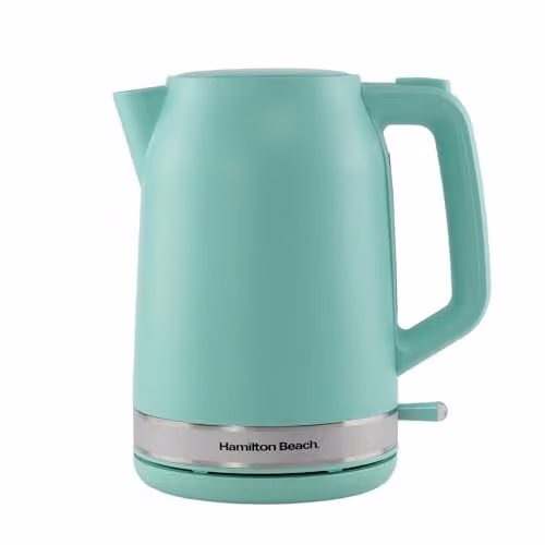 Hamilton Beach Ella Electric Kettle, 1.7 l, Green, with Auto Shut Off – 1