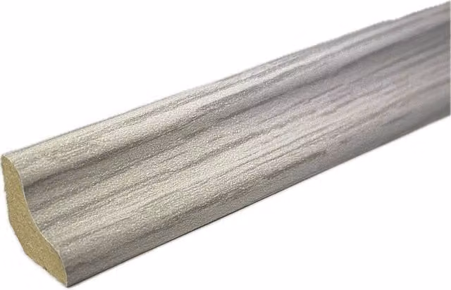 Vinyl Flooring UK Scotia Beading Moulding 802 in Grey, Pack of 5, Length: 2.4 m