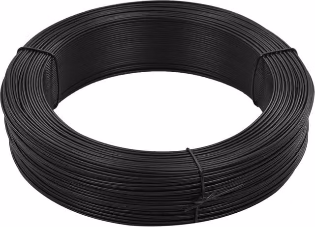Berkfield Home Anthracite Plastic Coated Steel Fence Binding Wire, 250 m, 2.3/3.8 mm – 1
