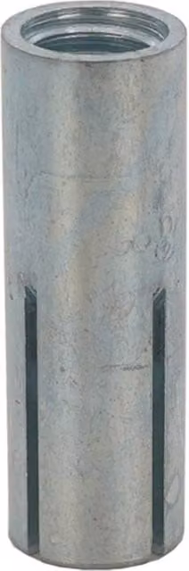 JCP ETA Drop-In Concrete Expansion Plug Anchors, BZP Steel, Silver, M10/12 x 40 mm, Box of 50