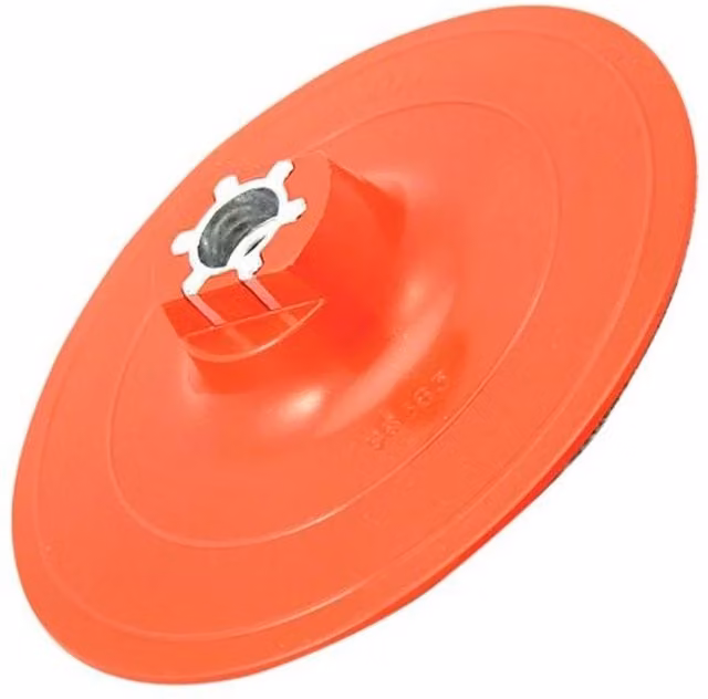 Flexipads World Class Super Flex Grip Pads for Random Orbital Sanders, Multicolour Orange