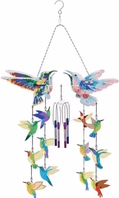 Syntego Hummingbird Diamond Art Kit in Multicolour