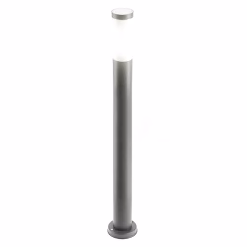 CGC Lighting Stainless Steel Silver Outdoor Post Bollard Light for Garden and Terrace – 2