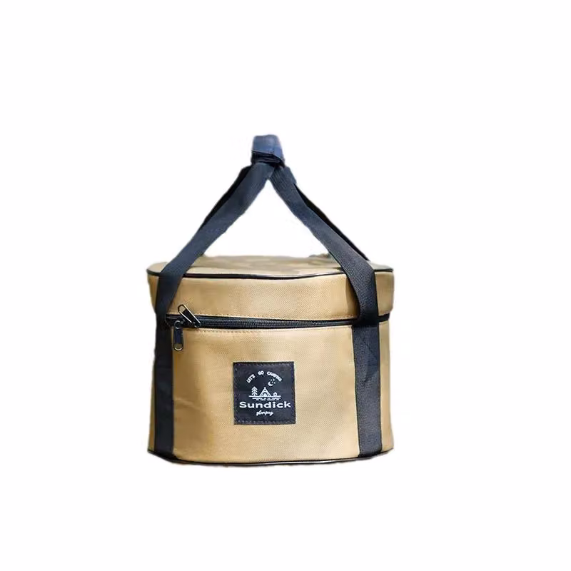 Leaper Insulated and Shockproof Outdoor Cookware Storage Bag in Beige – 3