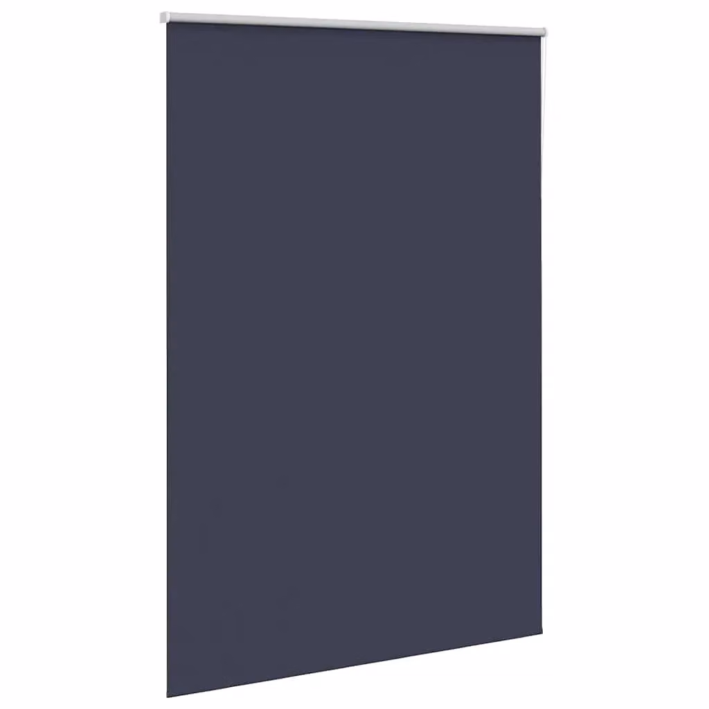 Berkfield Home Marine Blackout Roller Blind, Blue Polyester, W: 150 cm, H: 210 cm – 3