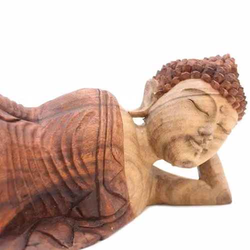 KDMD Sleeping Buddha Tabletop Ornament in Brown – 2