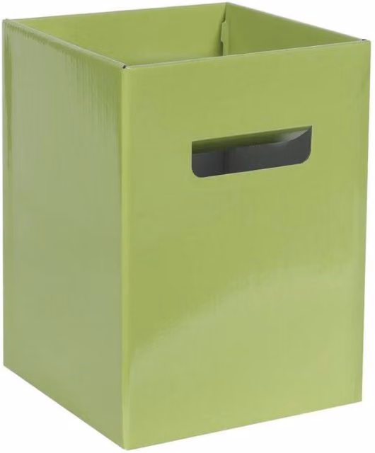 KDMD Sage Green Bouquet Box W: 18 cm, D: 18 cm, H: 24.5 cm