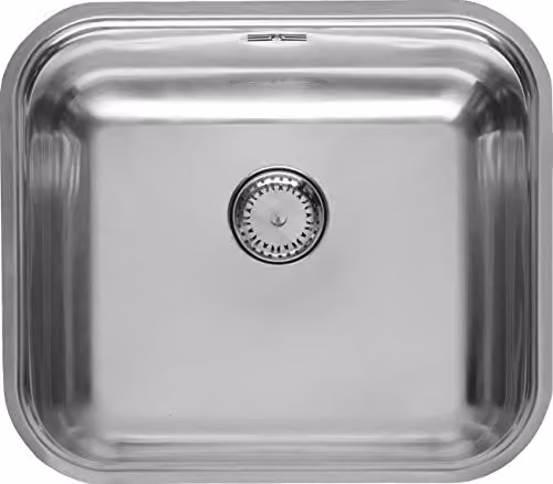 Reginox Colorado Single Bowl Stainless Steel Undermount Kitchen Sink in Silver – 2