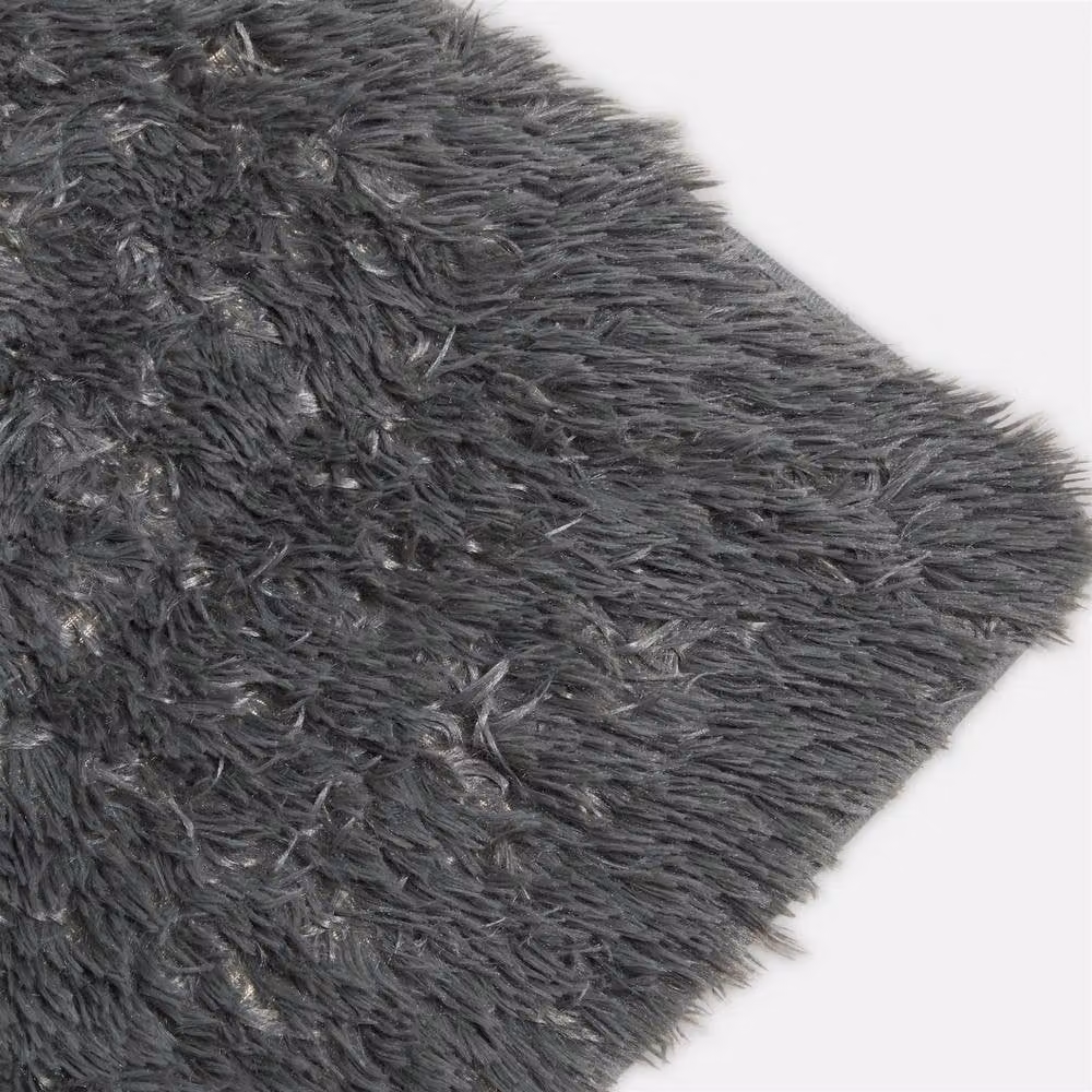 Sienna Rugs Modern Grey Shaggy Non-Slip Polyester Rug, W: 160 cm, L: 230 cm – 3