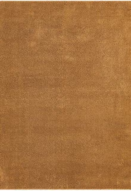 Desire Rugs Comfy Washable Low Pile Living Room Area Rug in Gold, W: 200 cm, D: 280 cm